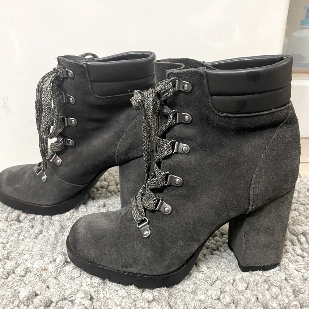 Sam Edelman ankle boot chunky heel- Size 6